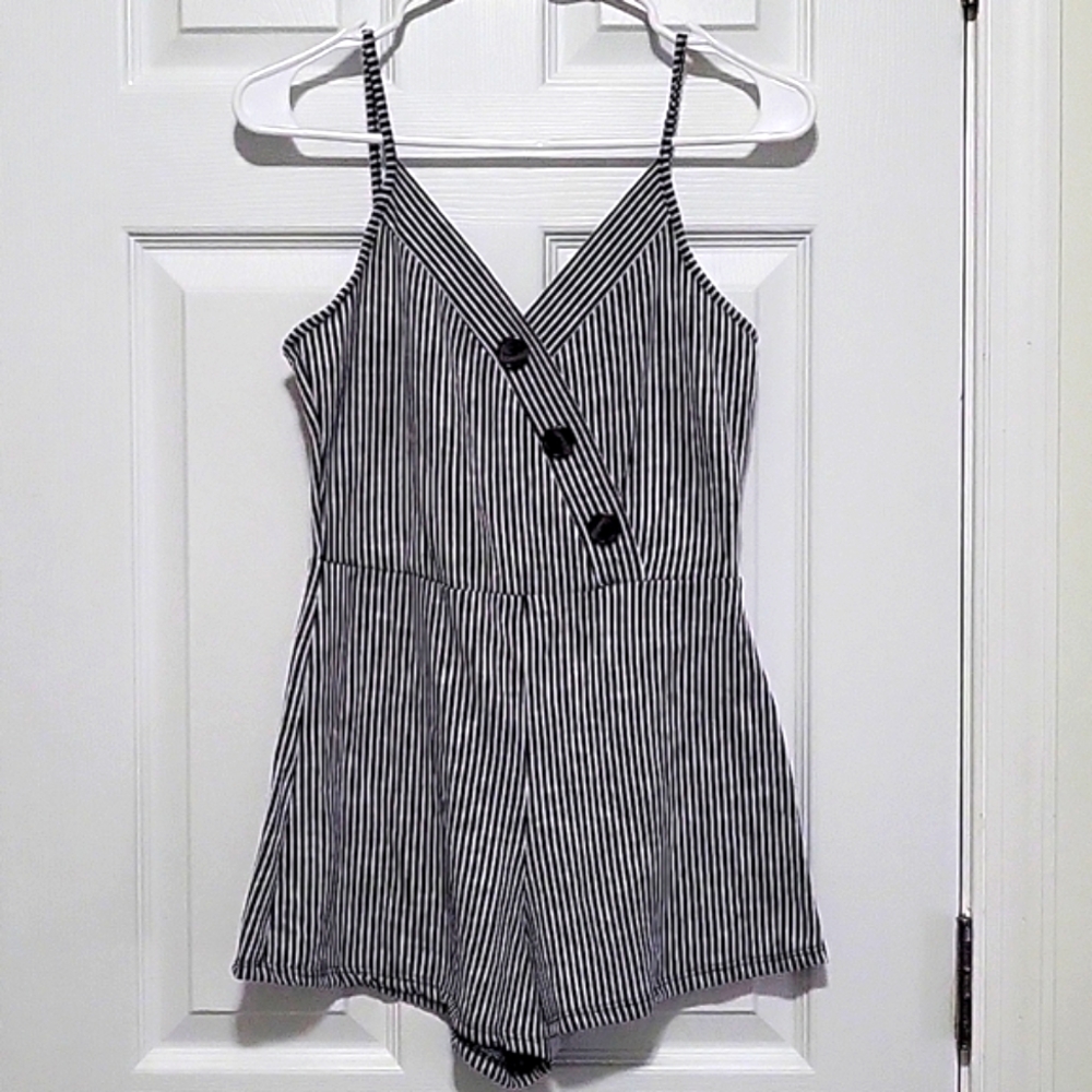 Caution to the Wind romper